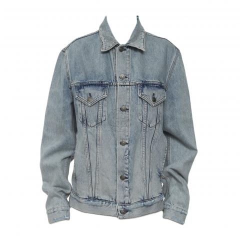 Gucci teddy cheap bear denim jacket